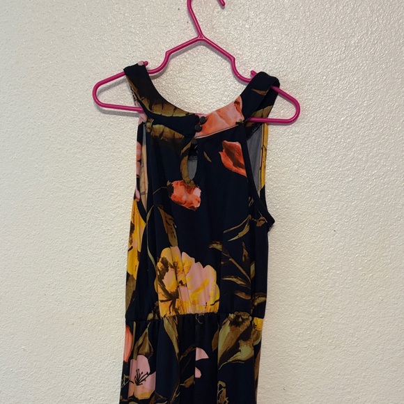 Chenault Black Floral Maxi Dress - Picture 3 of 4